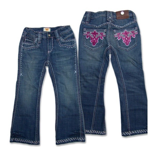 ANTIK DENIM　アンティック キッズ　(ピンクステッチ)　ジーンズ