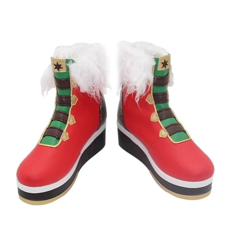 コスプレ靴ウオッカウマ娘靴ブーツ下駄シューズ長靴コスプレクリスマスハロウィン