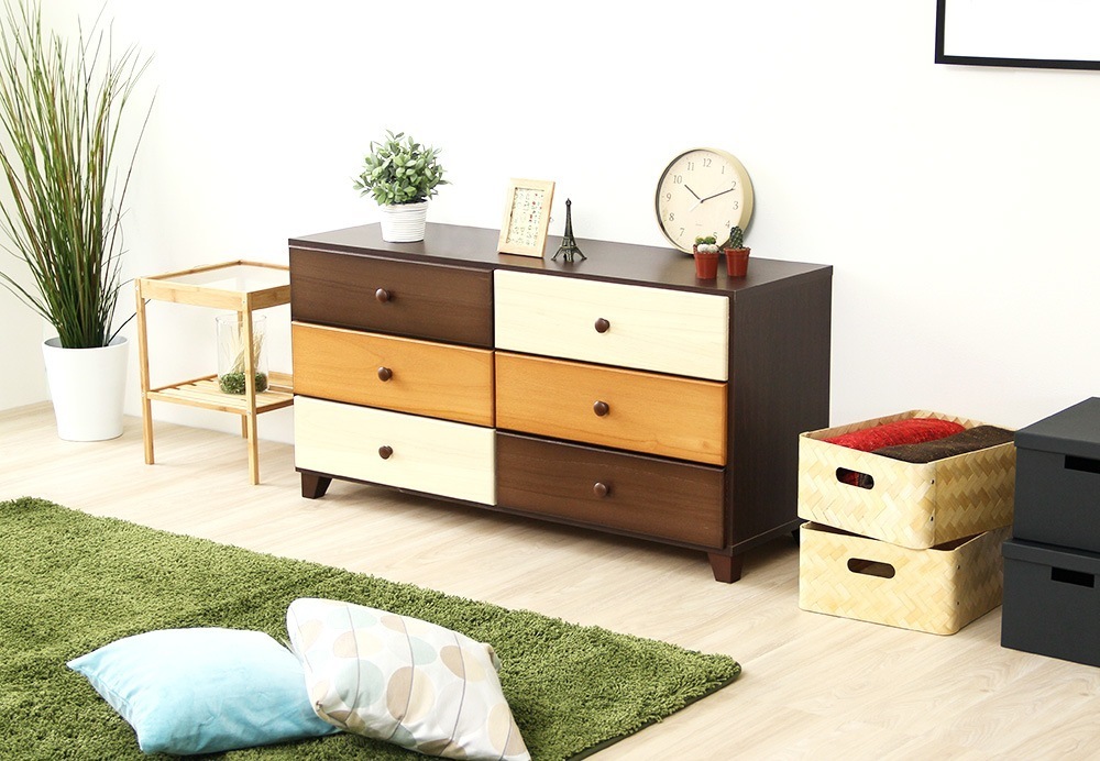 チェスト タンス ローチェスト 木製 たんす 白 洋服タンス おしゃれ 引き出し 収納 リビングチェスト 完成品 収納家具 収納チェスト 北欧 かわいい 日本製