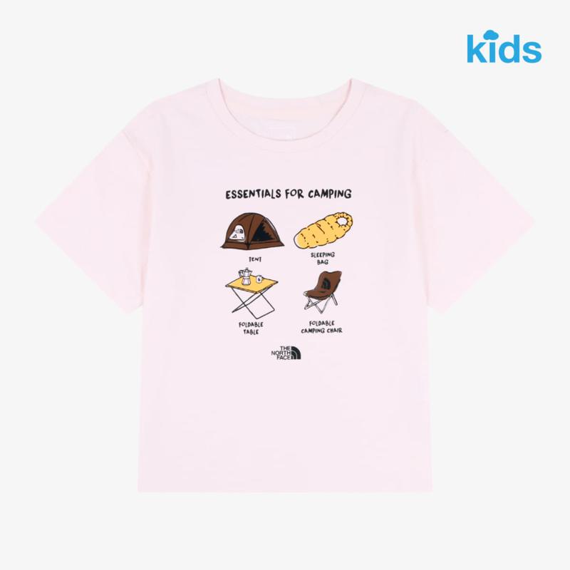 NT7US06U キッズ キャンプホリック 半袖Tシャツ KS CAMPHOLIC S/S TEE