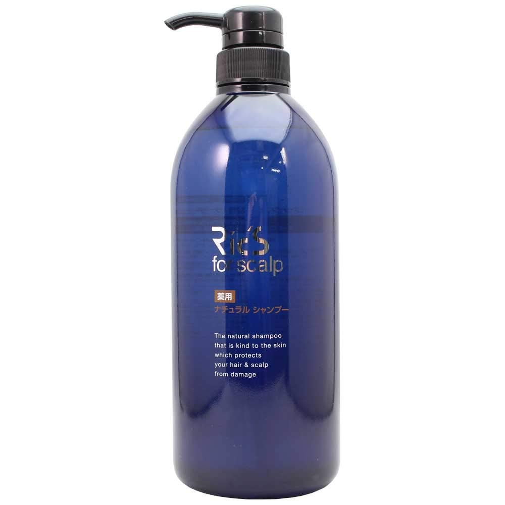 Qoo10最安値挑戦 日本ケミコス株式会社 日本ケミコス リックス 薬用 ナチュラル シャンプー 800ml クリア 800ミリリットル (x 1)