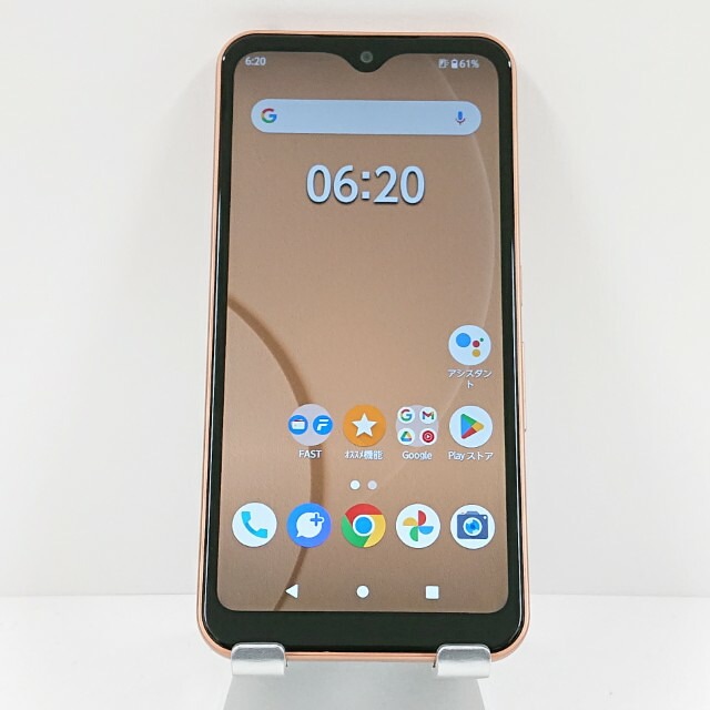 arrows We FCG01 au ローズゴールド 送料無料 本体 c17217 【中古】