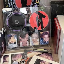 【超人気！】CDケース 写真入れ 透明 トレカケース 収納 CD入れ コレクトブック クリア 韓国
