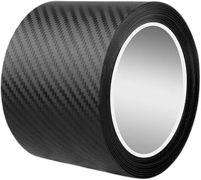 他サイト： 車用ドアフィルム プロテクションフィルム 傷・汚れ防止 ドアエッジモール 愛車保護 黒 艶なし(ブラック, 長さ3ｍ)の商品画像