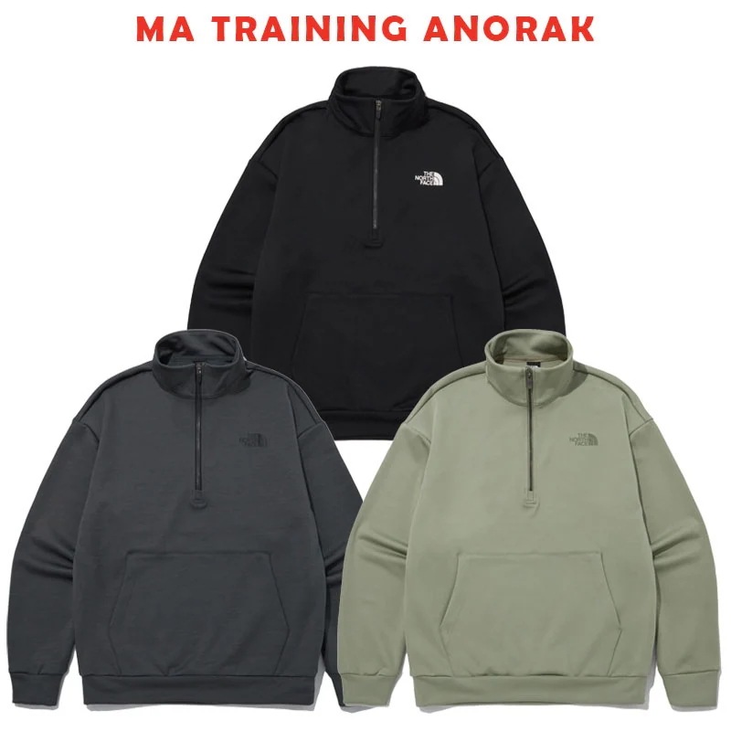 韓国正規品保証 関税負担なし NT7LP12A MA TRAINING ANORAKデイリー 基本 着装 男子 女子 人気 韓国 ファッション 男女共用 アウトドア
