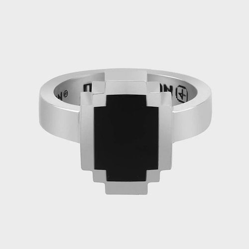 ★韓国の人気★【NONENON】★LOGO FLAT RN.G(3mm)★リング★ Qoo10 ノンノン LOGO FLAT (3mm) 指輪 [