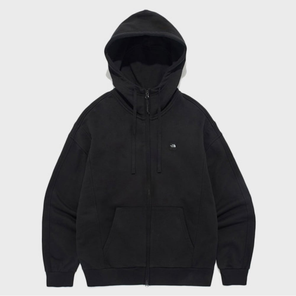 ノースフェイスミニボックスロゴジップアップ NJ5JQ50J_BLK