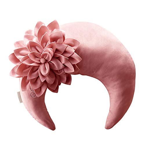 アテックス ルルド ネックマッサージ ホットネックピロー プレザントダリアローズ AX-HXL192