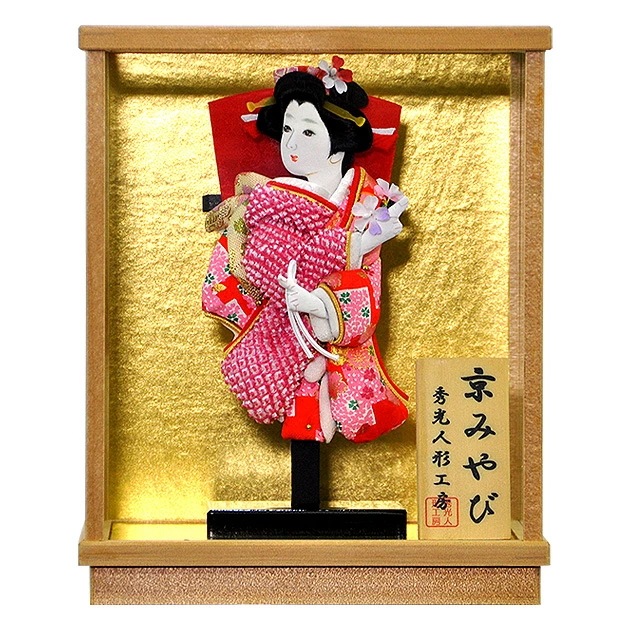 羽子板 初正月 初節句 厄除け ケース飾り かわいい 立体 振袖 道成寺 ｺﾝﾊﾟｸﾄ ﾐﾆ 新作 秀光 限定品 目玉商品 お買得 人気 ランキング P6208