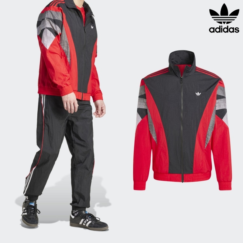 [ADIDAS] アディダス プレミアム トラックトップ ベタースカーレット ブラック / PREMIUM TRACK TOP BLACK