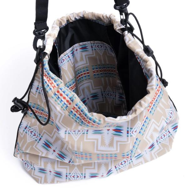 ECO PET Draw Pouch M BAG キャンプ アウトドア ファッション BEIGE