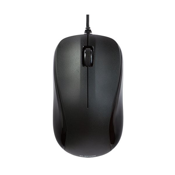 （まとめ）TANOSEE USBレーザーマウス3ボタン Mサイズ ブラック M-S2ULBK/RST 1セット（5個）3セット