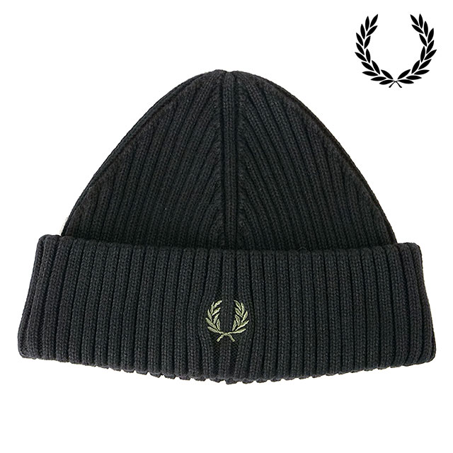 メール便 コットン リブビーニー [C8148-102] COTTON RIB BEANIE メンズ・レディース 帽子 ニットキャップ ニット帽 小物 BLACK