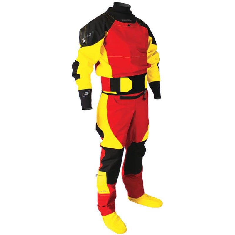 SANDILINE(サンディライン) ドライスーツ カヤックエキストリーム メンズ レッド/イエロー/ブラック L アウトドア ウェアその他1 (40675) 87,999円