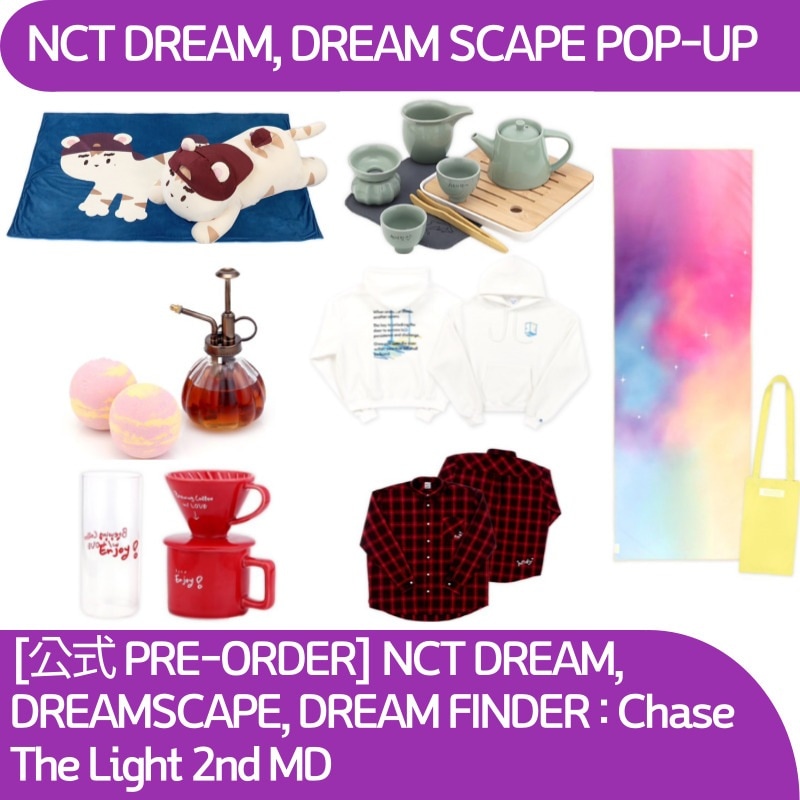 [公式 PRE-ORDER] NCT DREAM, DREAMSCAPE, DREAM FINDER : Chase The Light 2nd MD