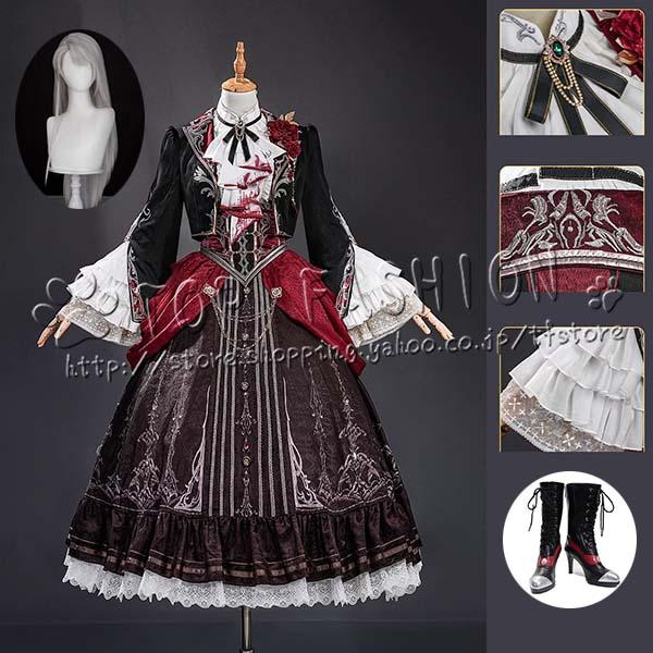 恋と深空 銀翼の悪魔 女主 主控 小狸花 コスプレ衣装 ウィッグ 靴 cosplay コスチューム ハロウィン クリスマス 仮装 学園祭42