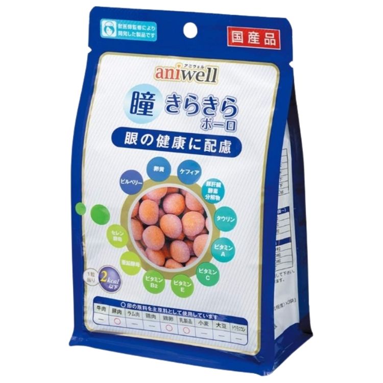 12個セット デビフペット アニウェル 瞳きらきらボーロ 75g aniwell