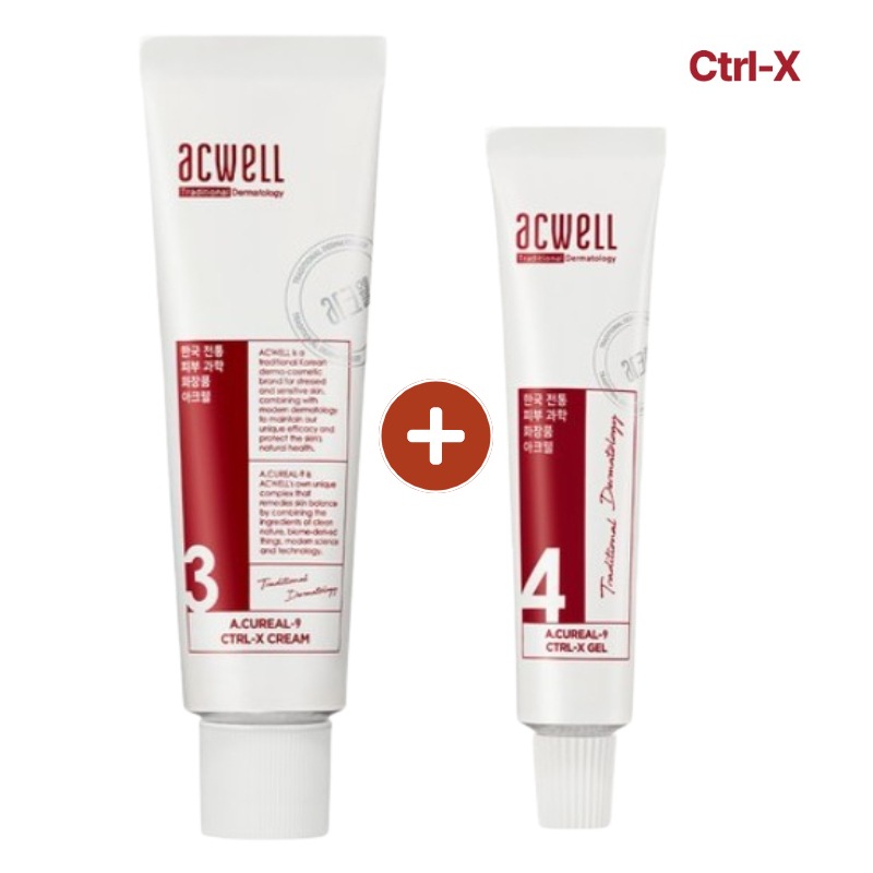 【正規品】アークウェル アキュリアルナインコントロール エクスゲル 15g + クリーム 50ml /トラブル集中密着ケアセット /肌バリア