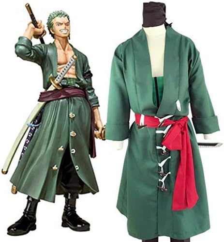 ロロノアゾロコスプレ衣装セット 海賊狩りのゾロ コスプレ服 コスプレチーム アニメ漫画ゲーム