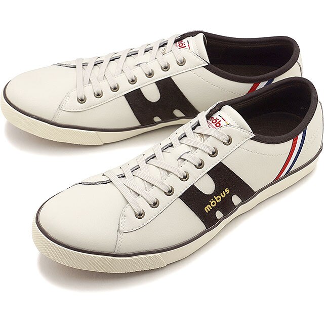 エッセン メンズ スニーカー [M-1838T-13FR] ESSEN CREAM/D.BRW/FRANCE ベージュ系