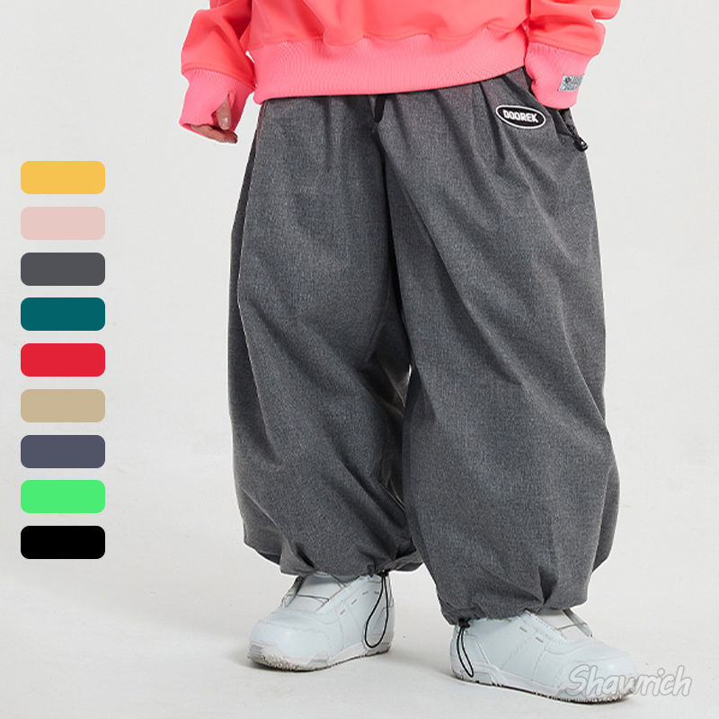 スノーボードウェア ボトムス ロングパンツ ズボン 単品 スノボウェア スキーウェア メンズ レディース 男女兼用 海外通販
