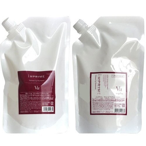 2点 セット ナプラ インプライム ボリュームアップ シャンプー Vu 700ml トリートメント Vu 600g 詰め替え