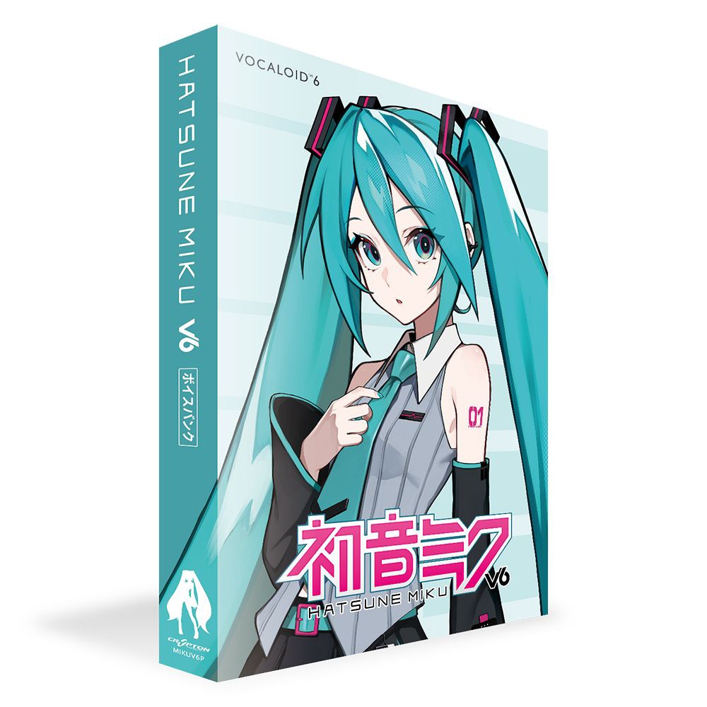 クリプトン・フューチャー・メディア 初音ミク V6 ボイスバンク MIKUV6P