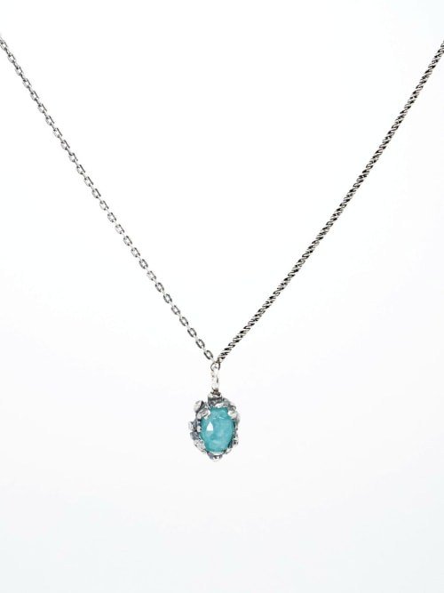 【HARANG】 HR 206N_Mint Amazonite Necklace 正規品