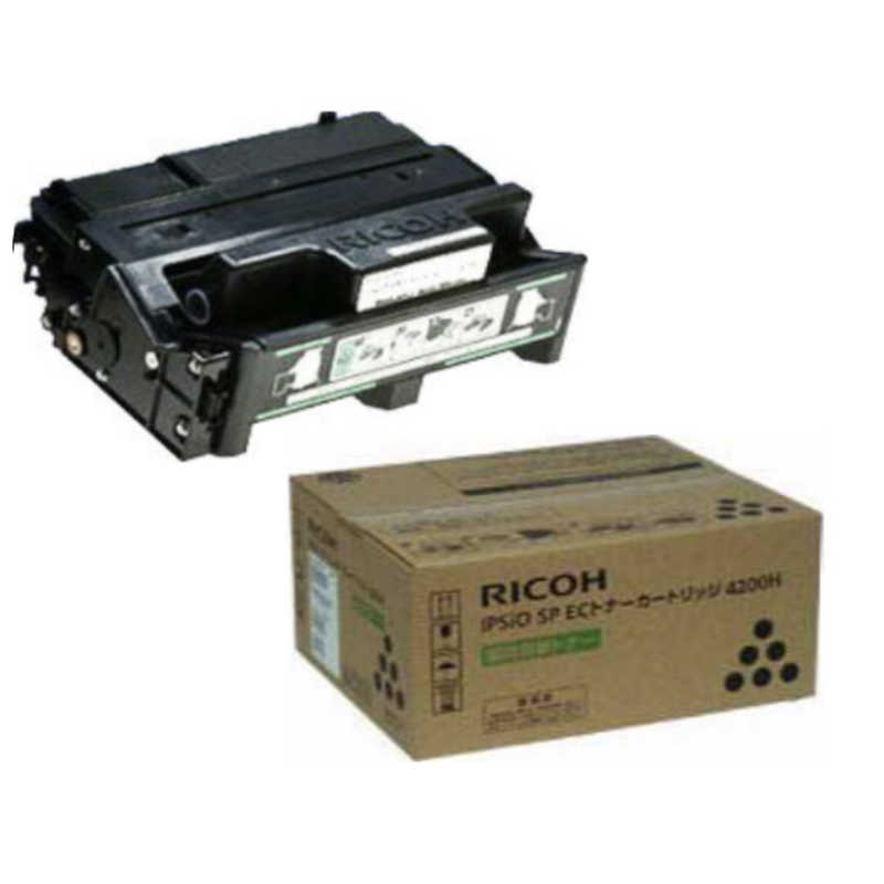リコー　RICOH　純正トナー IPSiO SP ECトナーカートリッジ 4200H ブラック 　308637