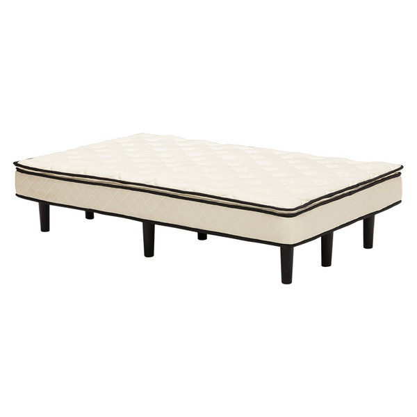 KMB-3108SD-WH ポケットコイルマットレスベッド ホワイト メーカー直送