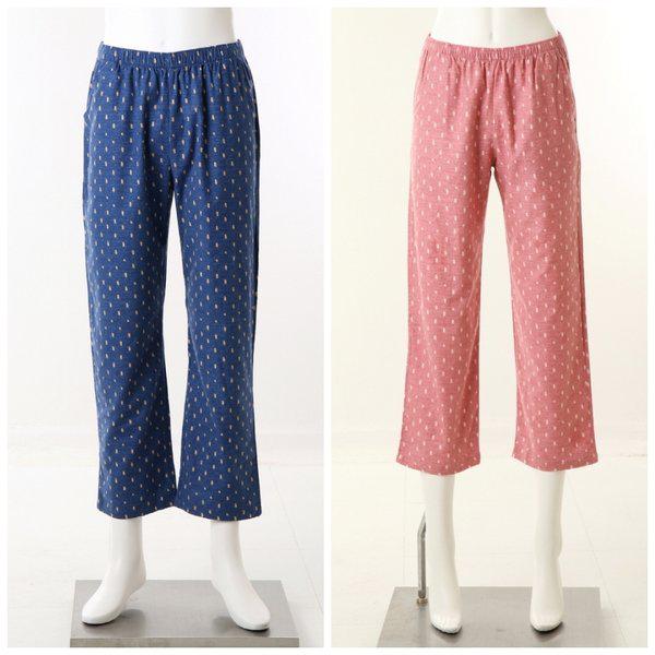 男性女性用コットンフリースプリント単品パンツSET (WMP542MPWP)_s