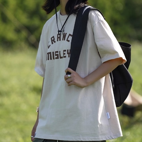 トップス Tシャツ プルオーバー 白トップス 袖あり 5分袖 ラウンドネック 綿 かわいい 大人可愛い きれいめ カジュアル 大人 上品 おしゃれ レトロ 大人女子 こなれ感 メンズライク