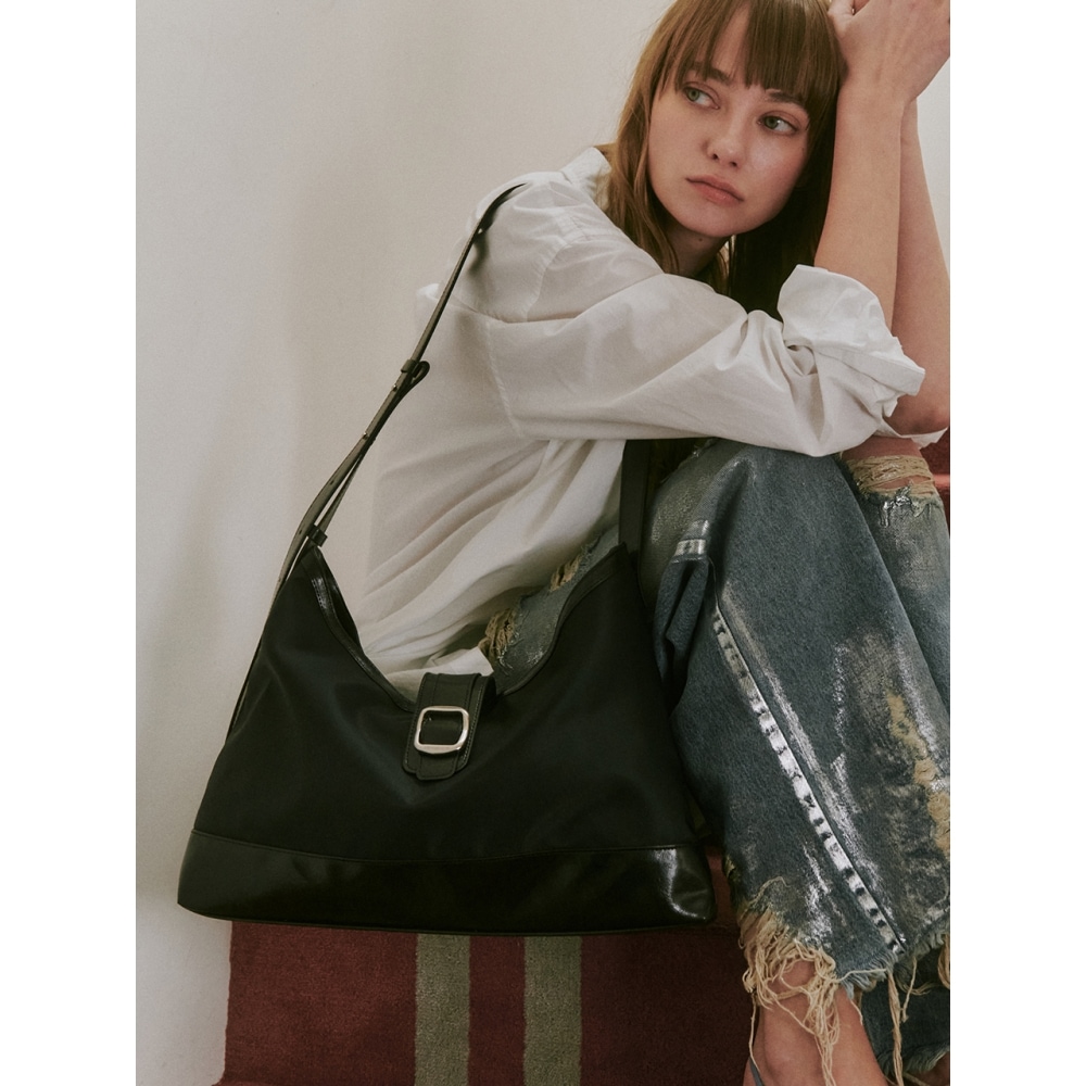 SEMICODE ベールバッグ - ナイロンブラック