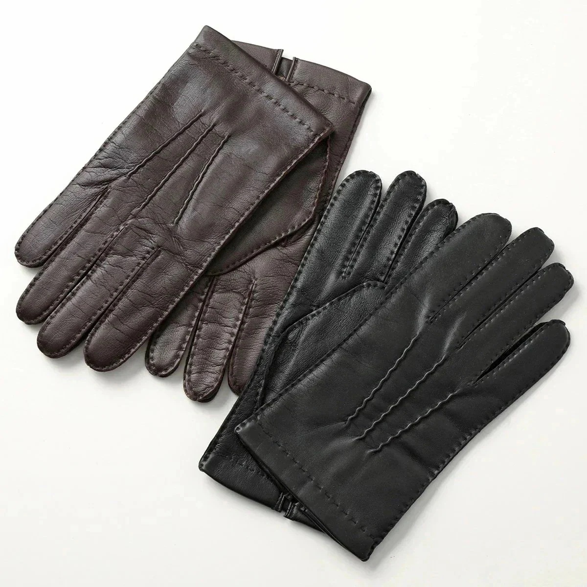 DENTS デンツ グローブ Shaftesbury 5-9201 メンズ ヘアシープ レザー 手袋 ハンドステッチ カシミヤニットライニング タッチパネル対応 16,194円