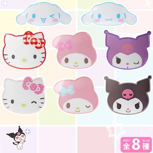 【8 Types】ハローキティのマイメロディクロミ耳のかわいいカートゥーンヘッド型キッチンまな板カッティングボード 0809B-213