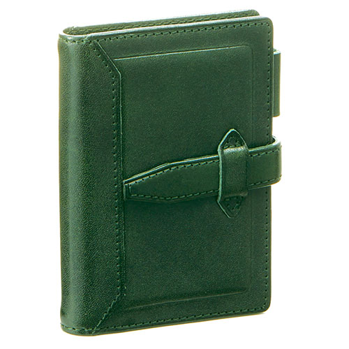 ダヴィンチ システム手帳 ロロマクラシック (ミニ5) 11mm グリーン