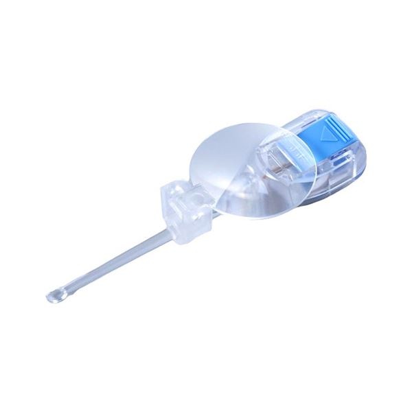 (5セット) スマイルキッズ 白い光のあかりちゃん耳かき 拡大レンズ付 ブルー AMK-112BLX5