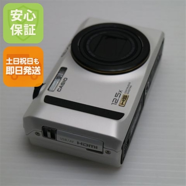 新品同様 EX-ZR100 ホワイト CASIO EXILIM デジカメ 56