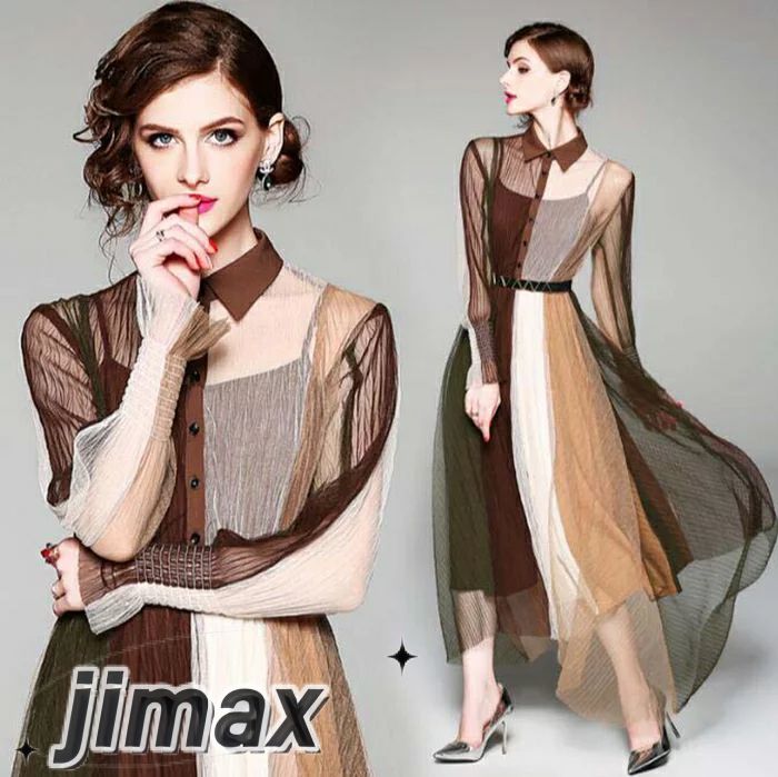 パーティードレス 結婚式 ワンピース 二次会 ワンピース ドレス シースルー シャツワンピース ロングワンピース 大きいサイズ お呼ばれ パーティドレス 20代 30代 40代 フォーマル マキシワン