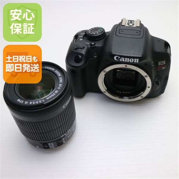新品同様 EOS Kiss X7i EF-S18-55 IS STM レンズキット ブラック 132