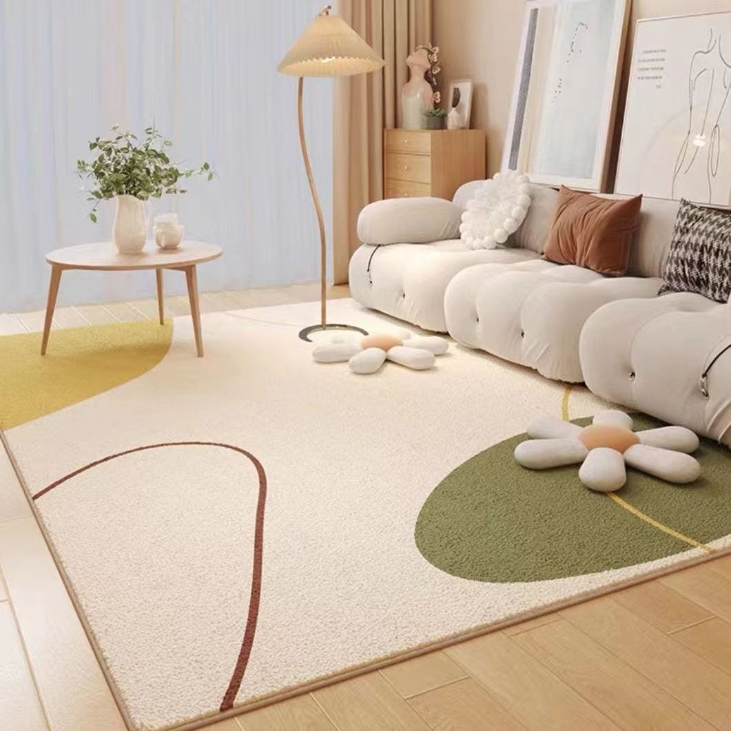 カーペット リビング シンプル コーヒーテーブル カーペット ベッド フロアマット