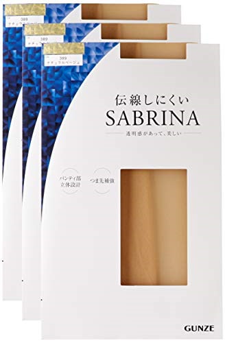他サイト： [グンゼ] ストッキング サブリナ デオドラント加工 伝線しにくい 3足組 SP811 レディース ヌードベージュ L-LLの商品画像