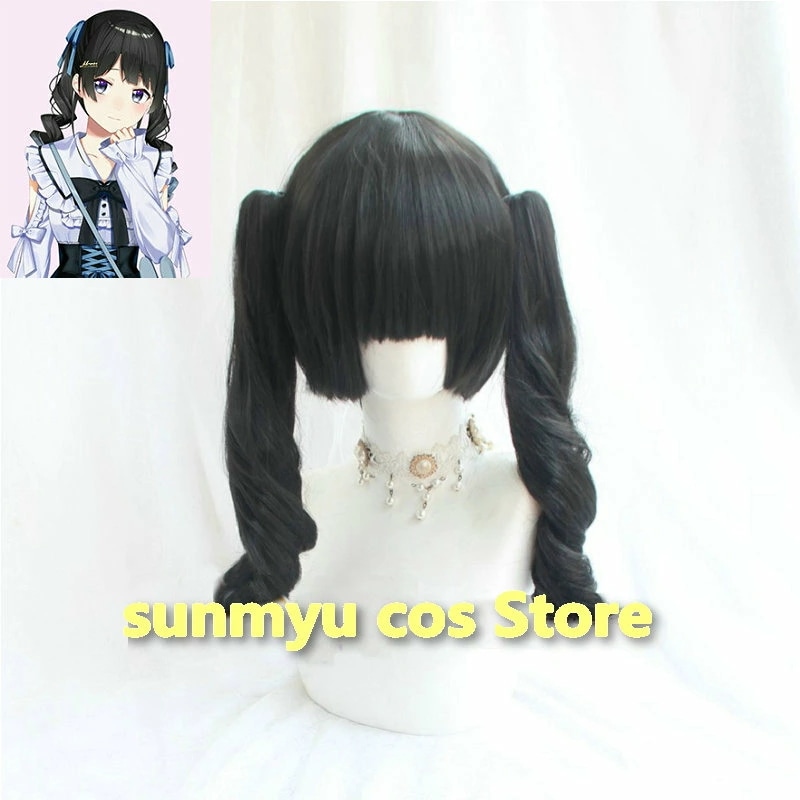 バーチャル VTuber にじさんじ 月ノ美兎 コスプレウィッグ