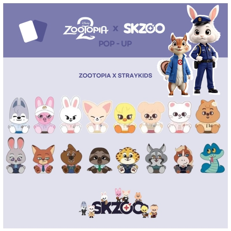 現地購入 [公式] ZOOTOPIA2 X SKZOO straykids POP-UP グッズ 1