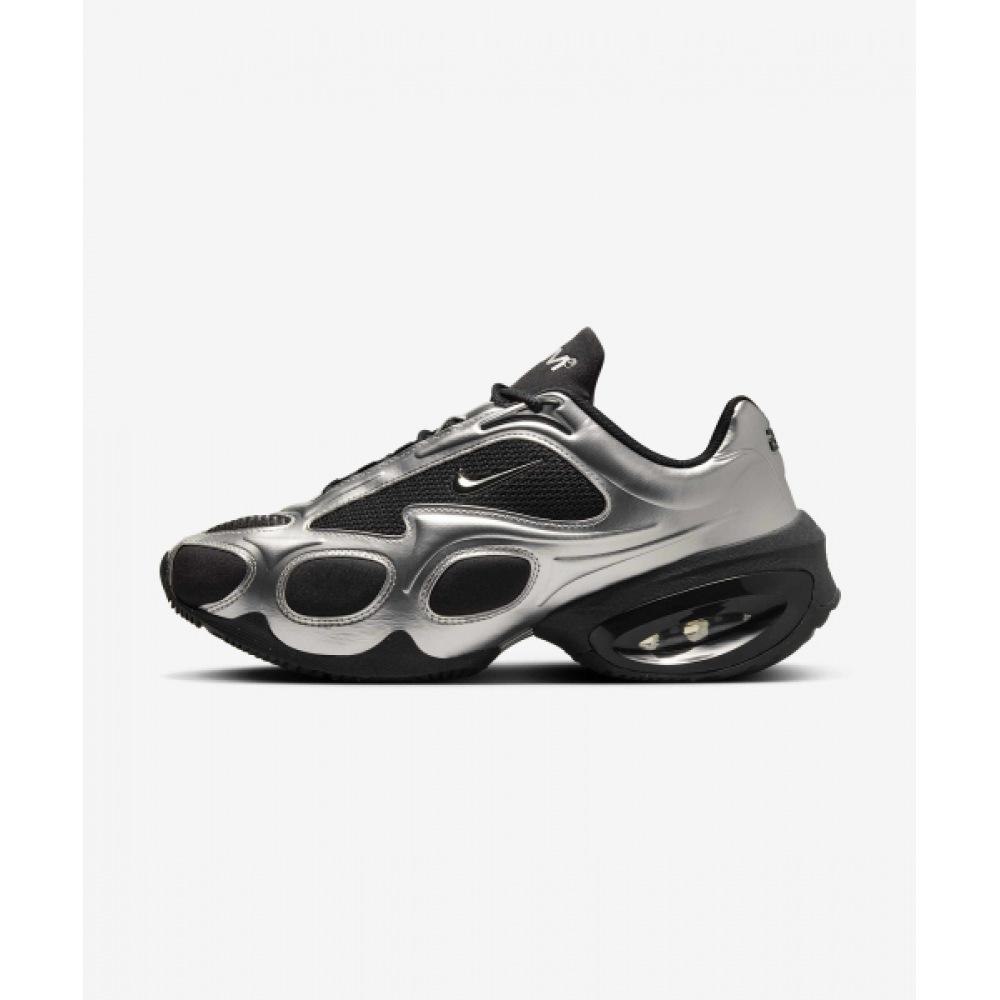 ナイキエアマックスミューズ W-ブラック:メタリックシルバー/ FV1920-001