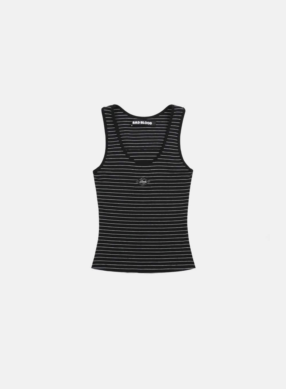 【BADBLOOD】 BEYOND SOFT TANK3 : STRIPE BLACK