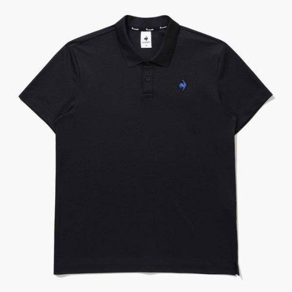 半袖Tシャツ UQC QQ123TTS31-BLK ベーシックポロシャツ / BLACK