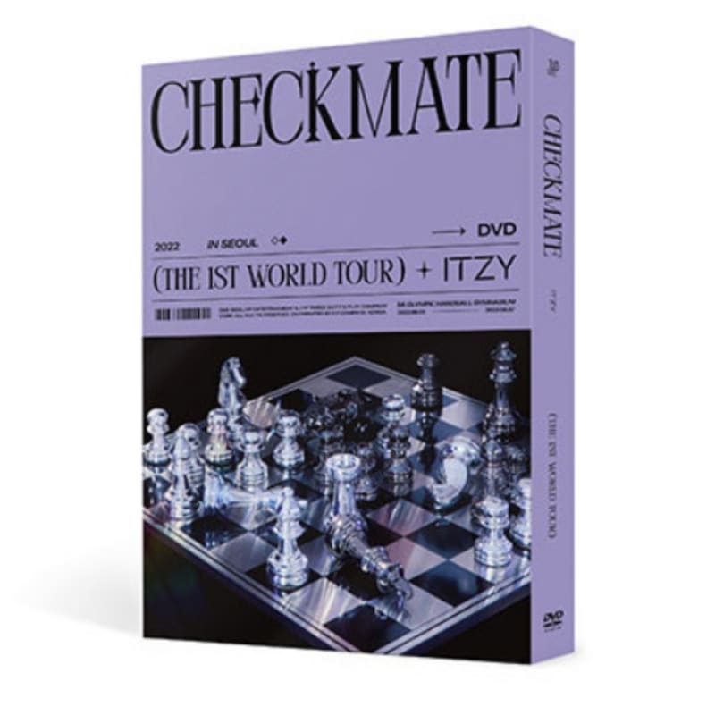 ないDVDチェックメイト2022ワールドツアーソウルCHECKMATE ITZY