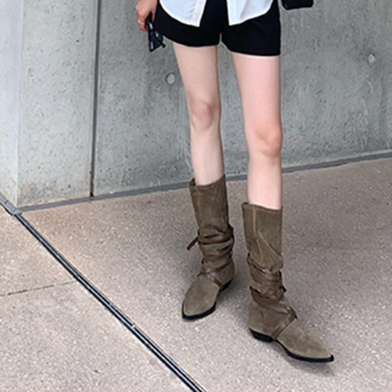 ブーツ レディース ロング コスプレ靴 ロングブーツ ローヒール 大きいサイズ ポインテッドトゥ ジョッキーブーツ 美脚 歩きやすい おしゃれ かわいい カジュアル レディースブーツ 痛くない ウエス