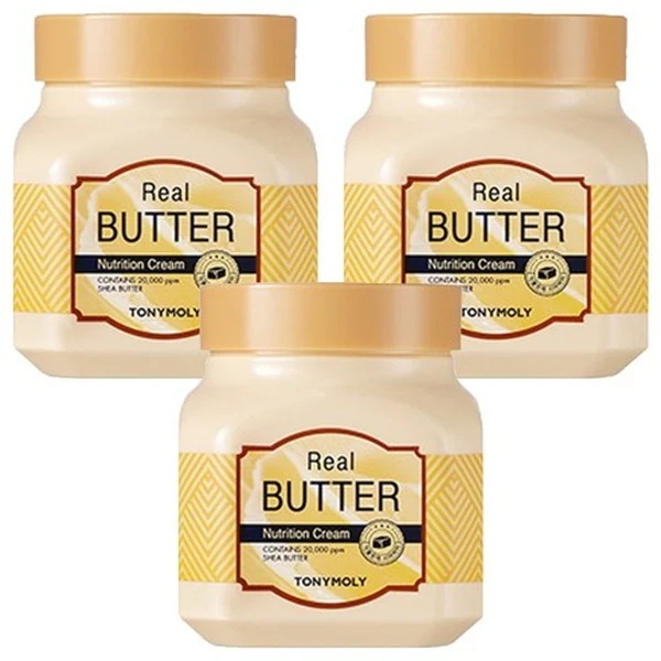 TONYMOLY リアルバター栄養クリーム, 320ml, 3個